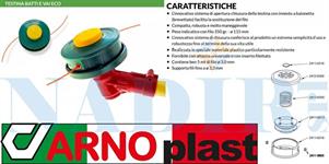 TESTINA BATTI E VAI ø115 ECO MT.5 ø3 ATTACCO UNIVERSALE 1103-0201