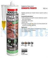 CEMENTO PRONTO GRIGIO SOUDAL CARTUCCIA ML.300 ART.128722