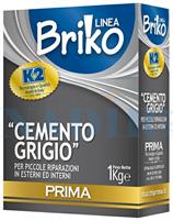 LASTMINUTE CEMENTO IN POLVERE GRIGIO LINEA BRIKO KG.1