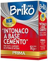 LASTMINUTE INTONACO A BASE CEMENTO IN POLVERE LINEA BRIKO KG.1
