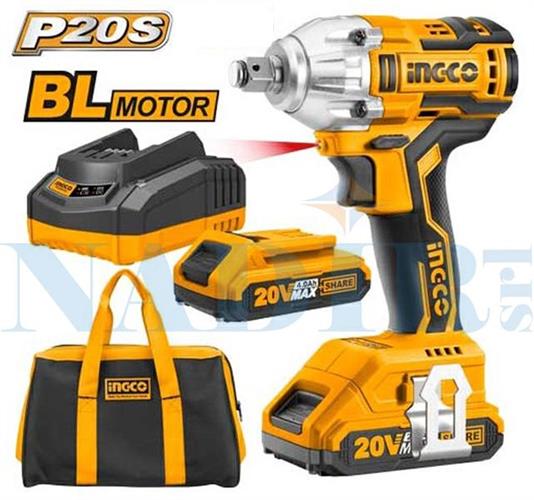 AVVITATORE MASSA BATTENTE 1/2 INGCO 300NM CIWLI2001 2X2.0 AH