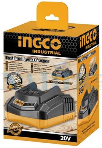 CARICABATTERIA RAPIDO INGCO 20V