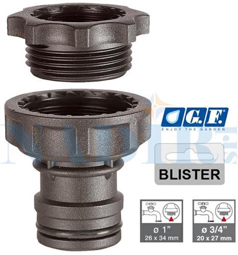 PRESA RUBINETTO GRANDE PORTATA GF 5434 1 - 3/4