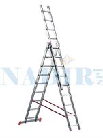 SCALA TRIPLA MARCHETTI 3X9GR H.MAX CM.565 ART.OR309