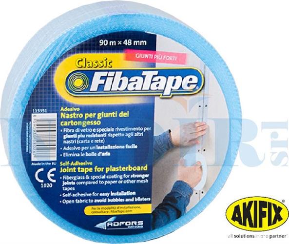 NASTRO FIBRA VETRO BLU MM.48X45MT GIUNZIONI CARTONGESSO NAF01006