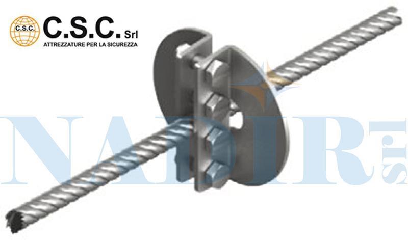 DELIMITATORE DI ZONA LINEA VITA ART.452C INOX