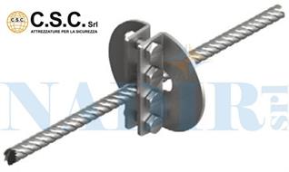 DELIMITATORE DI ZONA LINEA VITA ART.452C INOX