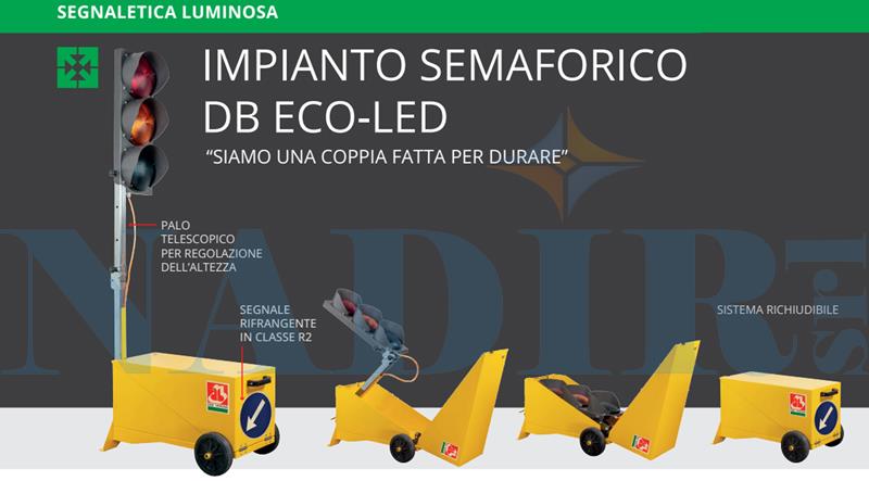 IMPIANTO SEMAFORICO COMPLETO CENTRALINE SENSO UNICO ALTERNATO