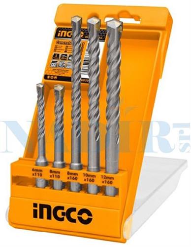 ASSORTIMENTO PUNTA SDS PLUS MURATURA INGCO ø6-8-8L-10-12