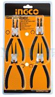 ASSORTIMENTO INGCO 4 PINZA 180MM ANELLI ELASTICI