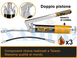 PISTOLA PER GRASSO ML.400 INGCO ART.GRG015002